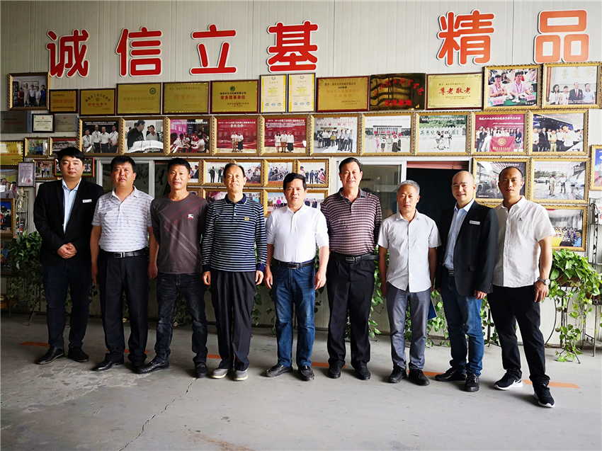 2018年3月，陜西省農業廳原副廳長一行蒞臨我司參觀考察